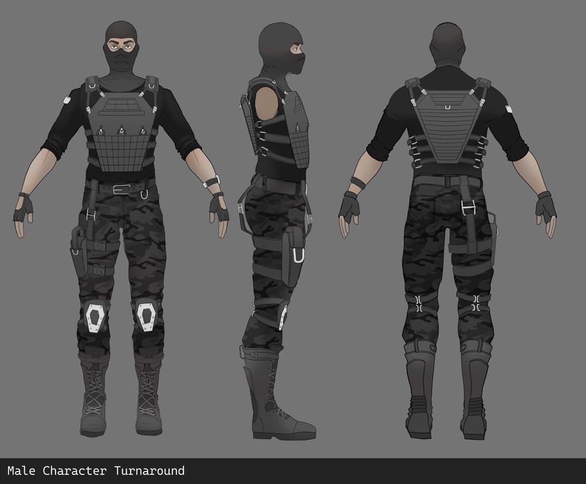 Ofer meditatii concept art / ilustratie digitala / game art