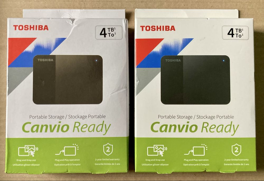 HDD Extern Toshiba Canvio Ready 4TB