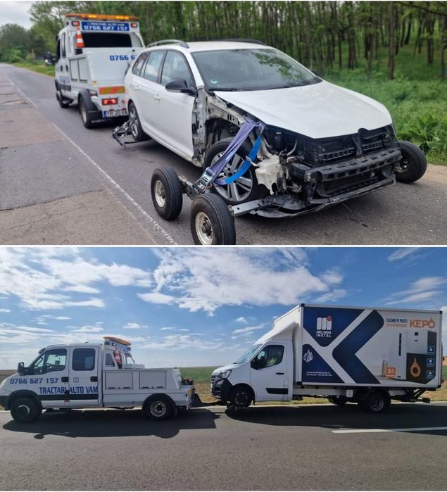 Tractari Auto Vam Alexandria București Caracal Dube Platforma Firma