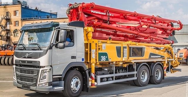 Автобетононасос  стационар