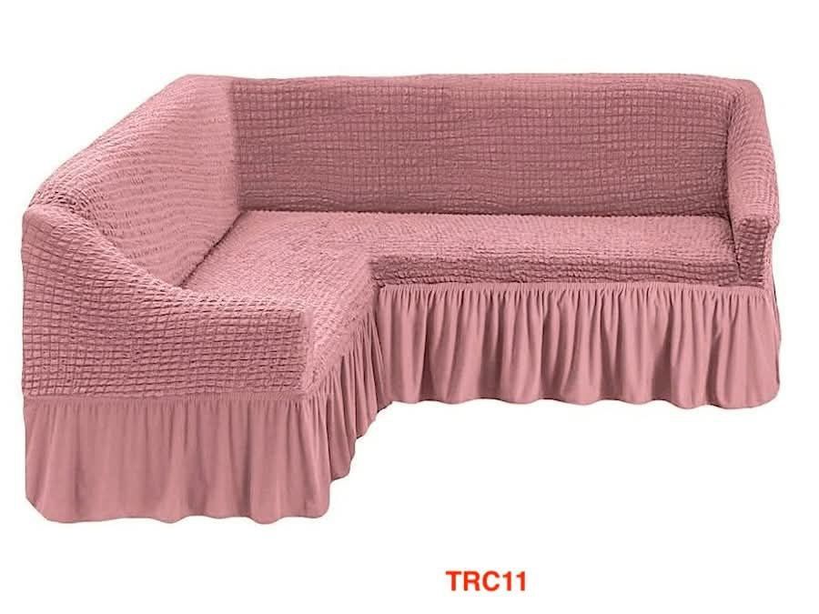 Husa  canapea cu volanase