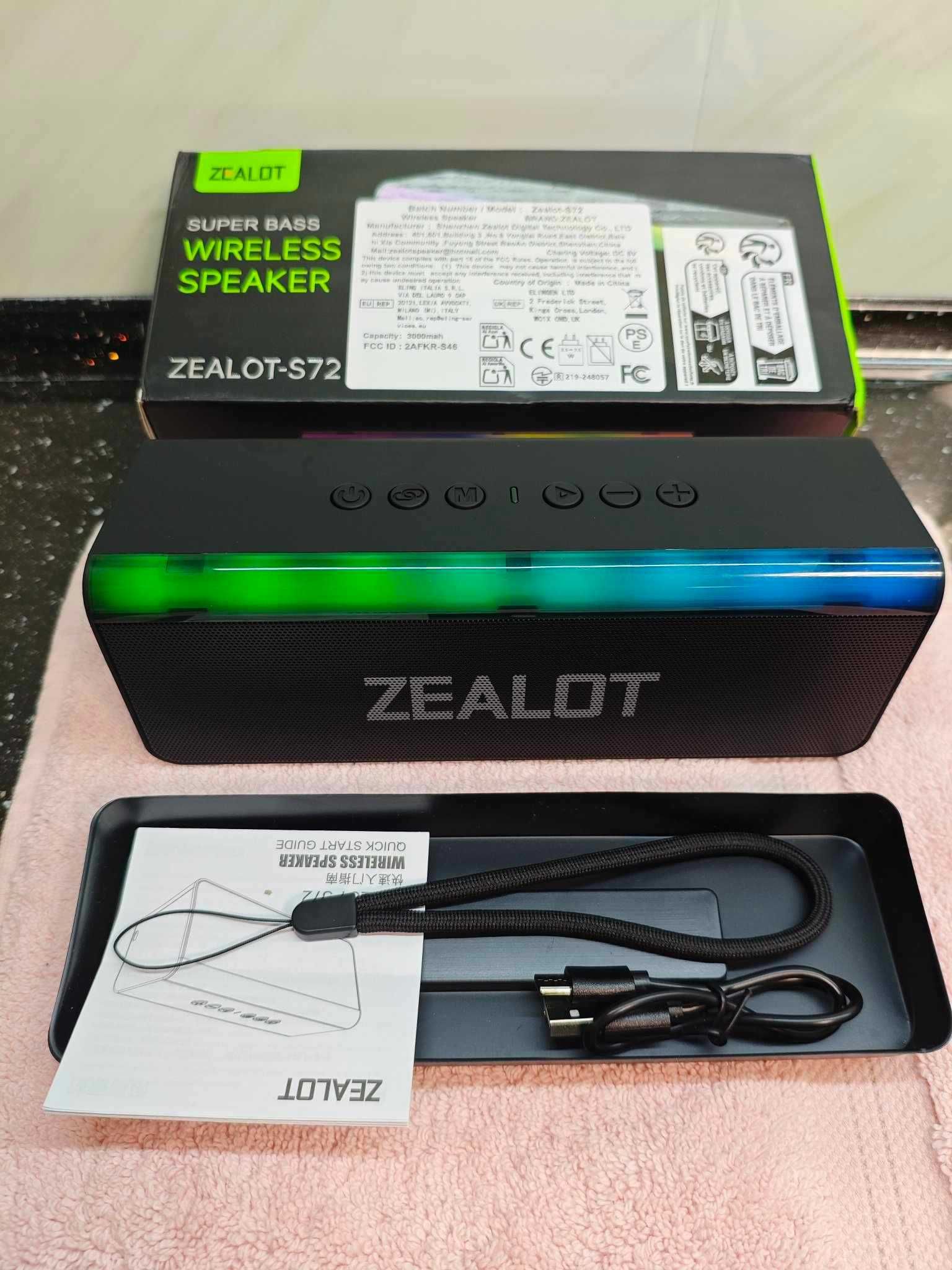 Zealot S72- 20W  RGB LED светлини