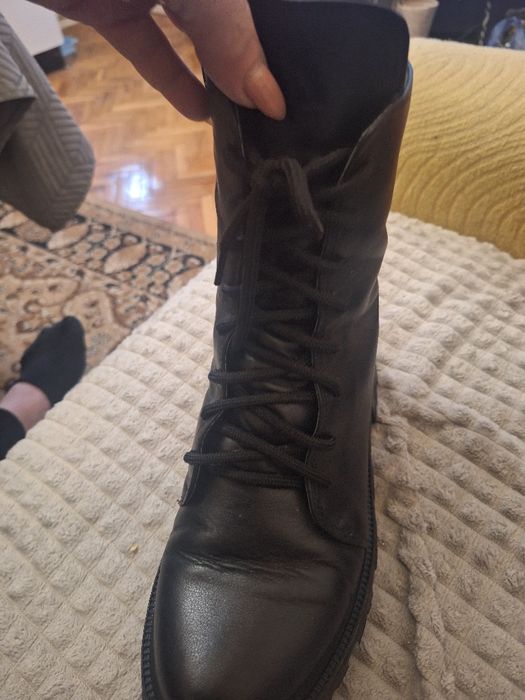 Дамски кубинки МАК естествена кожа 39 номер