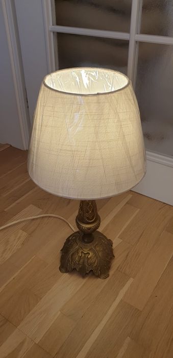 Accesoriu decorațiune lumina bronz vintage colectie Franța 1950