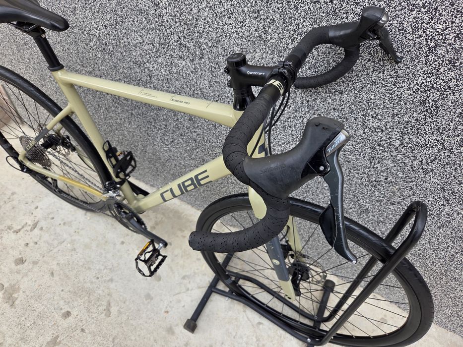 Гравел велосипед Cube Nuroad Pro с Shimano GRX 10x2 - ТОП!