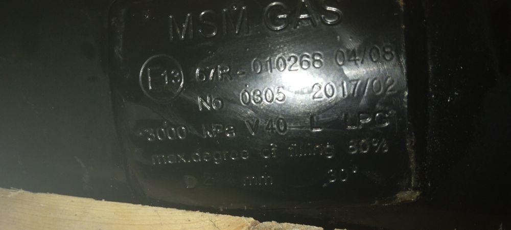 Vând butele gpl gaz masină