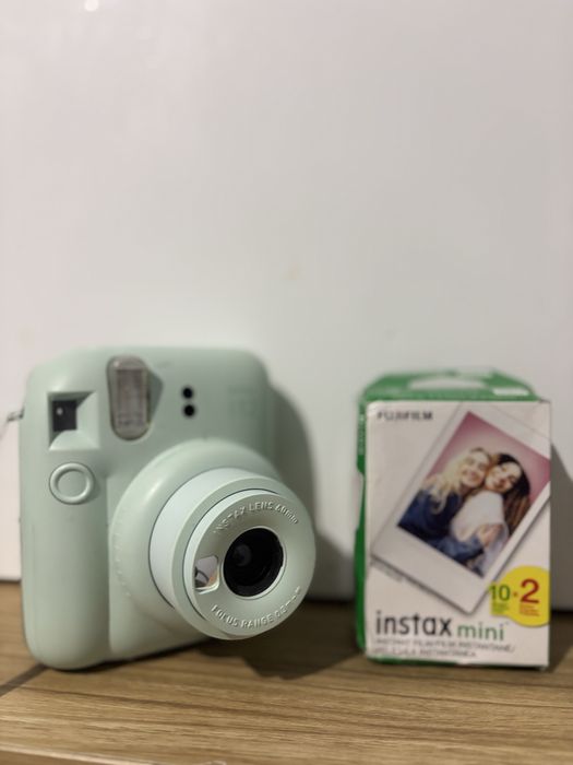 Моментален фотоапарат Fujifilm - instax mini 12, Mint Green