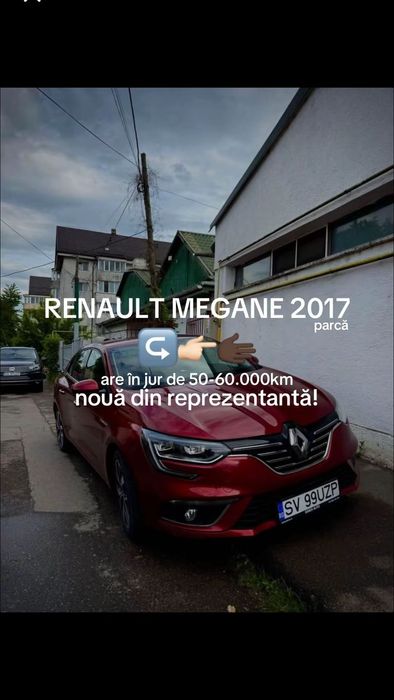 Renault Megane Primul propietar de drept, întreținut estetic, mecanic, mașină bună