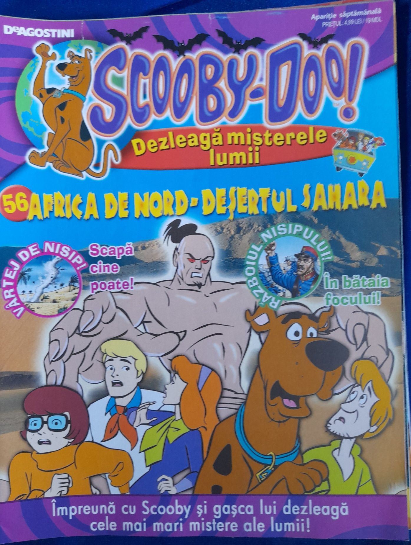 Diverse numere din revista Scooby-Doo