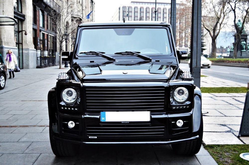 Радиаторна решетка BRABUS W463 G55 G63 G500 арт 463-706-00-B