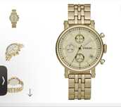 Ceas Fossil auriu