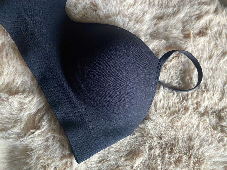 Sutien/bustiera negru, fara sarma, M/L, comod