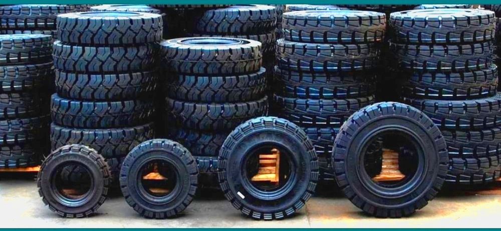 Новые шины для вилочных погрузчиков (кара). Размеры (5.00-8). (6.00-9)