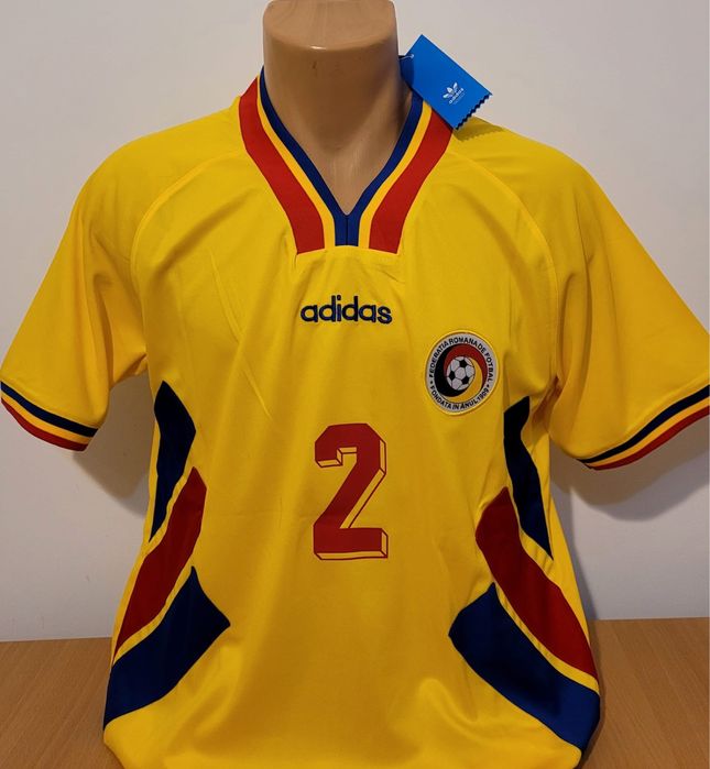 Tricou adidas Romania- Dan Petrescu nou
