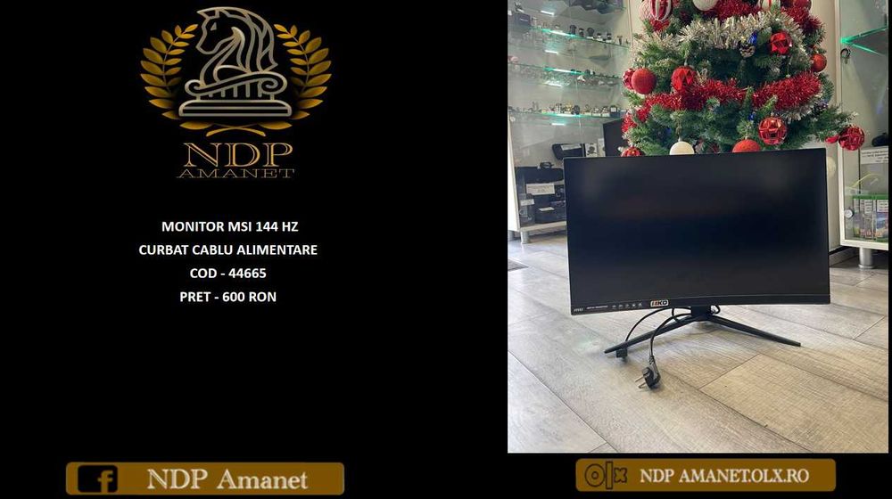 NDP Amanet NON-STOP Bld.Iuliu Maniu 69   MONITOR MSI 144 HZ (44665)