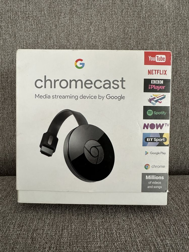 Chromecast media streaming by Google
