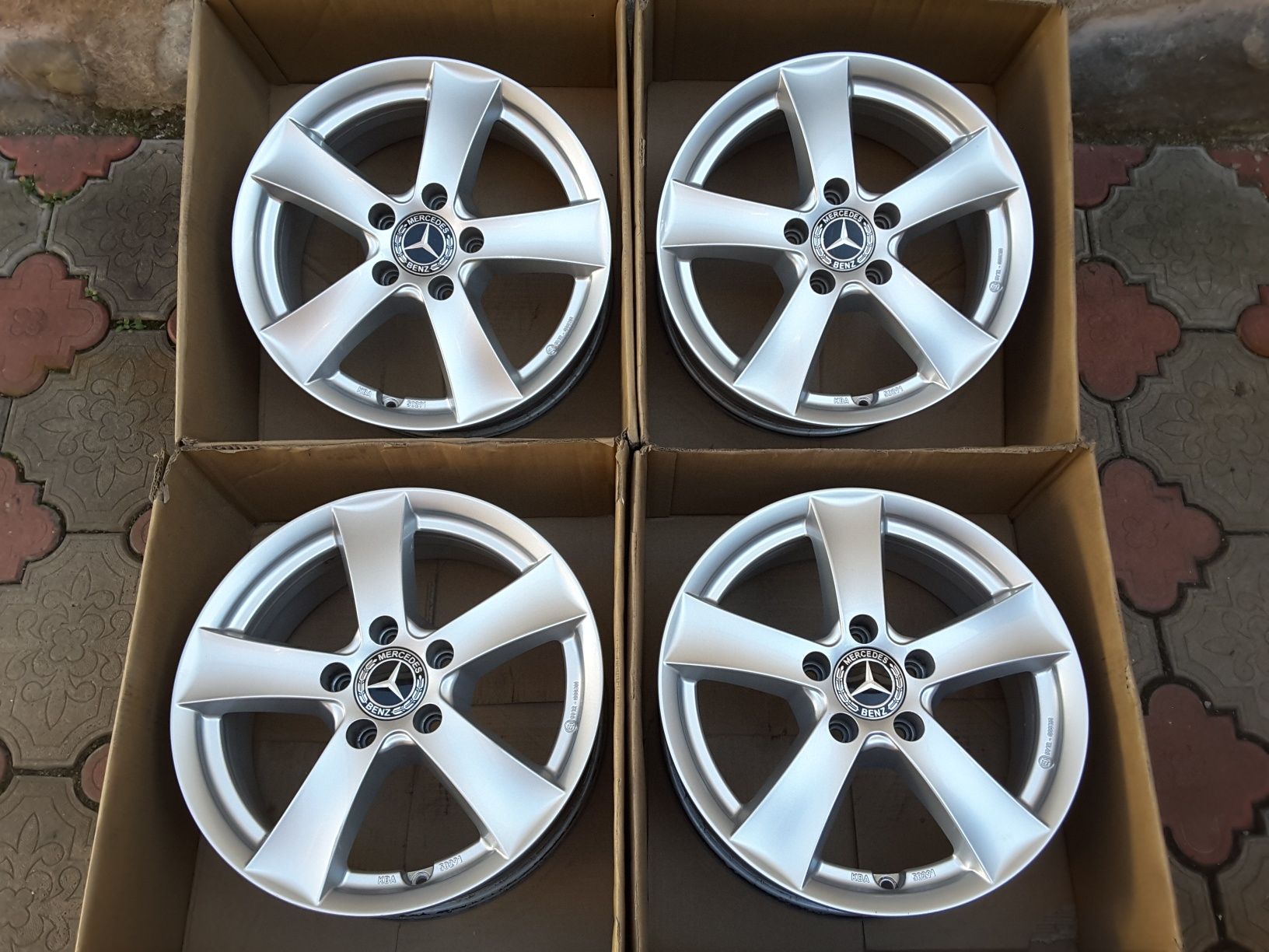 jante aliaj 16; 5x112; Mercedes V class, Vito w447, w639