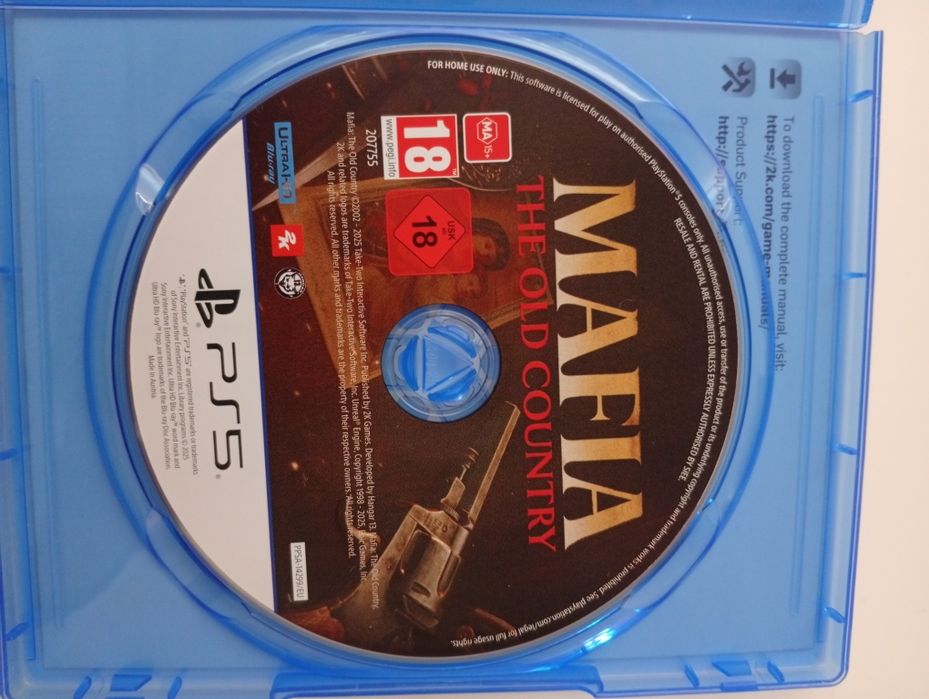 Mafia The Old Country PS5