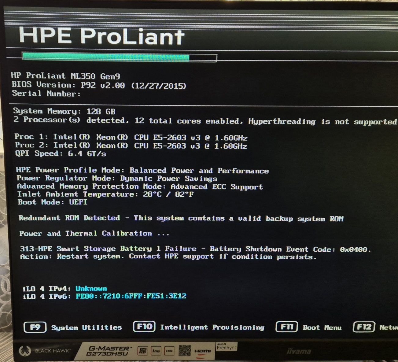 vand Server Hp ProLiant ML350 Gen 9..2 x Hexa Core..128 Gb DDR4