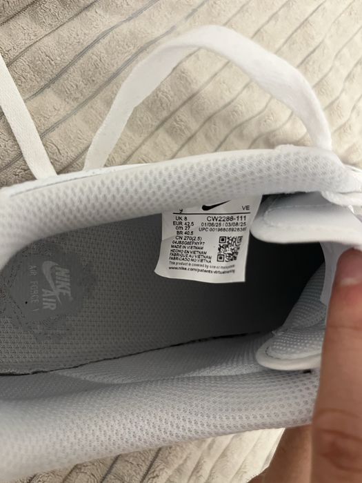 air force 1 triple white