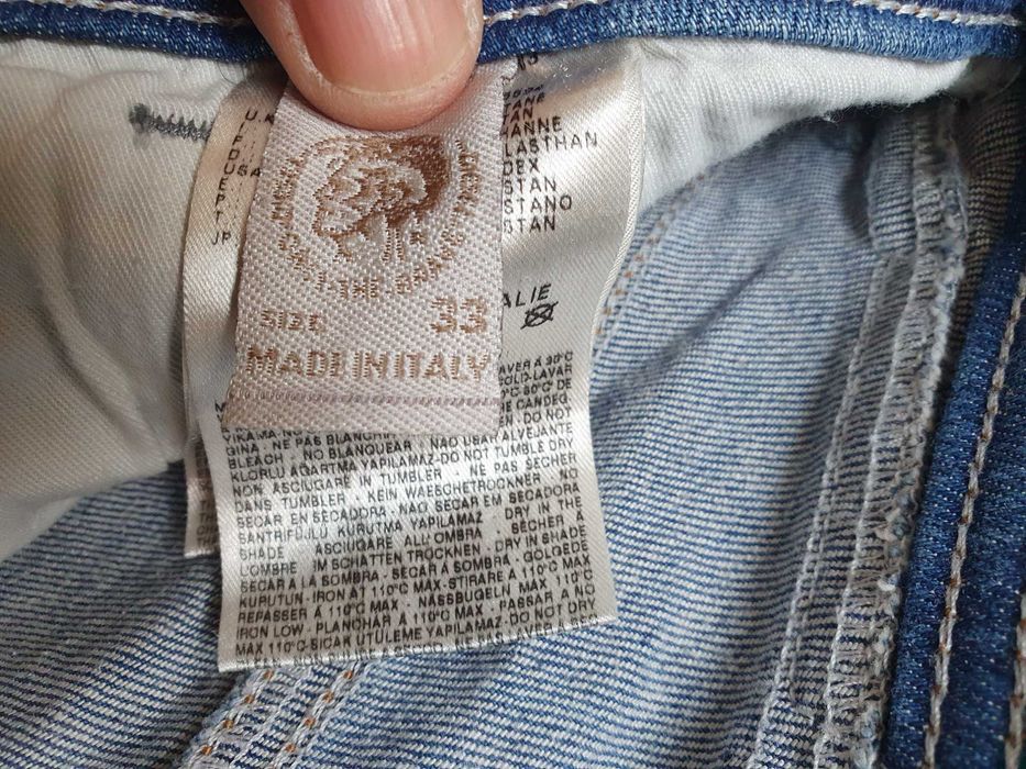 Blugi DIESEL "Shioner" (Made in Italy) - Marime W33 L32 (Talie 87 cm)