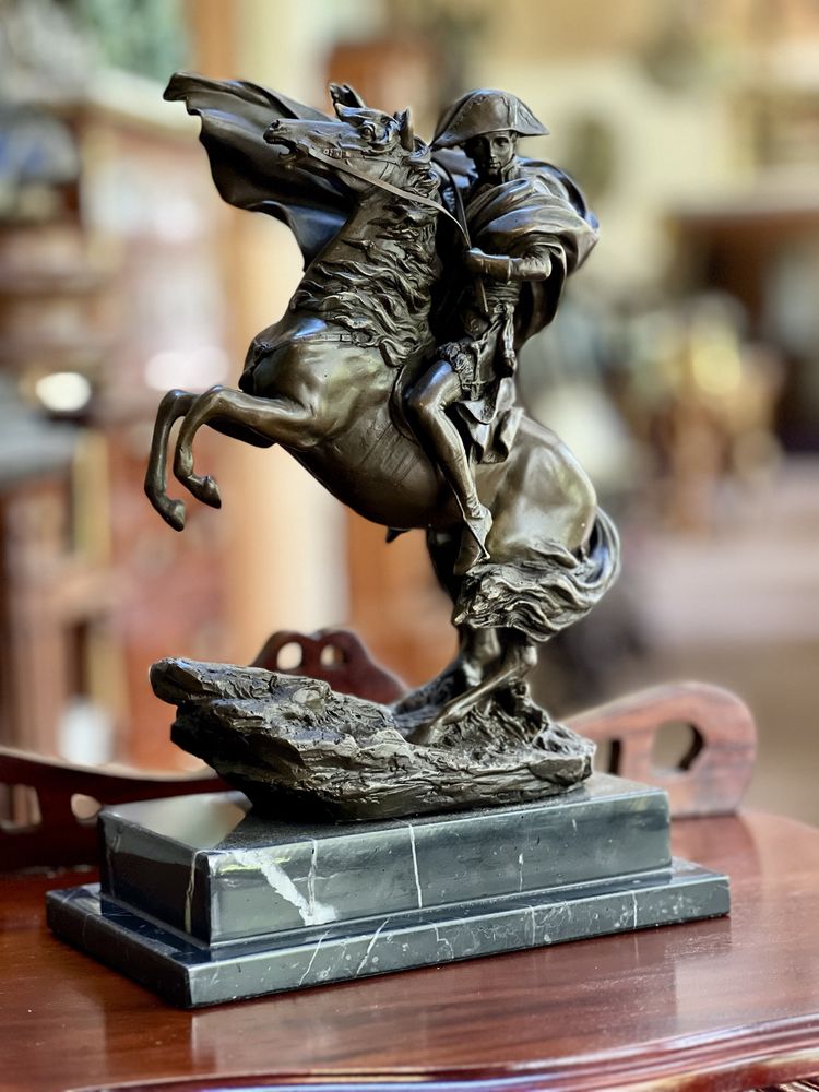 Statuetă bronz “Napoleon” *** vintage / antic / vechi / retro ***