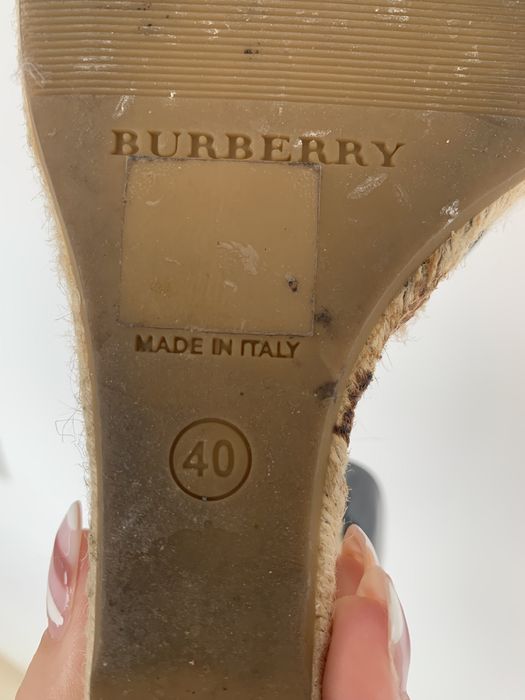 Sandale ORIGINALE Burberry