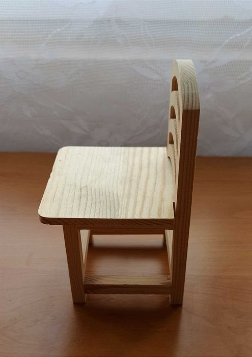 Дървено столче за животни