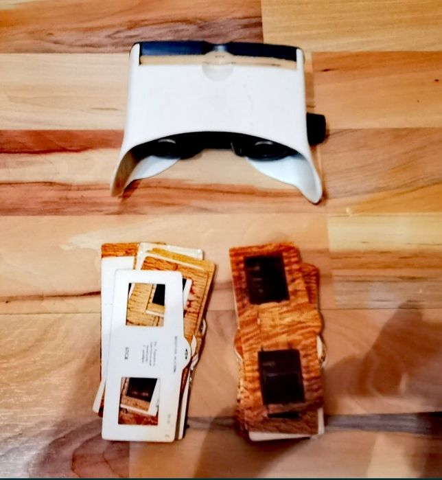 Stereoscop 3D vizor vechi pentru diapozitive retro vintage de colecție