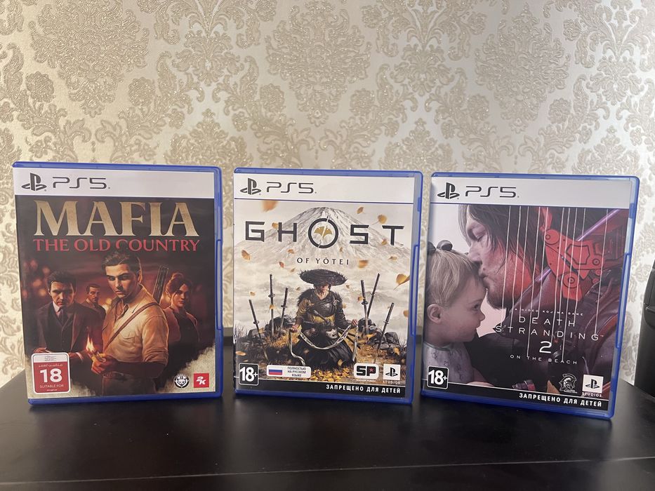 Продам игры на PS4-PS5 без обмена