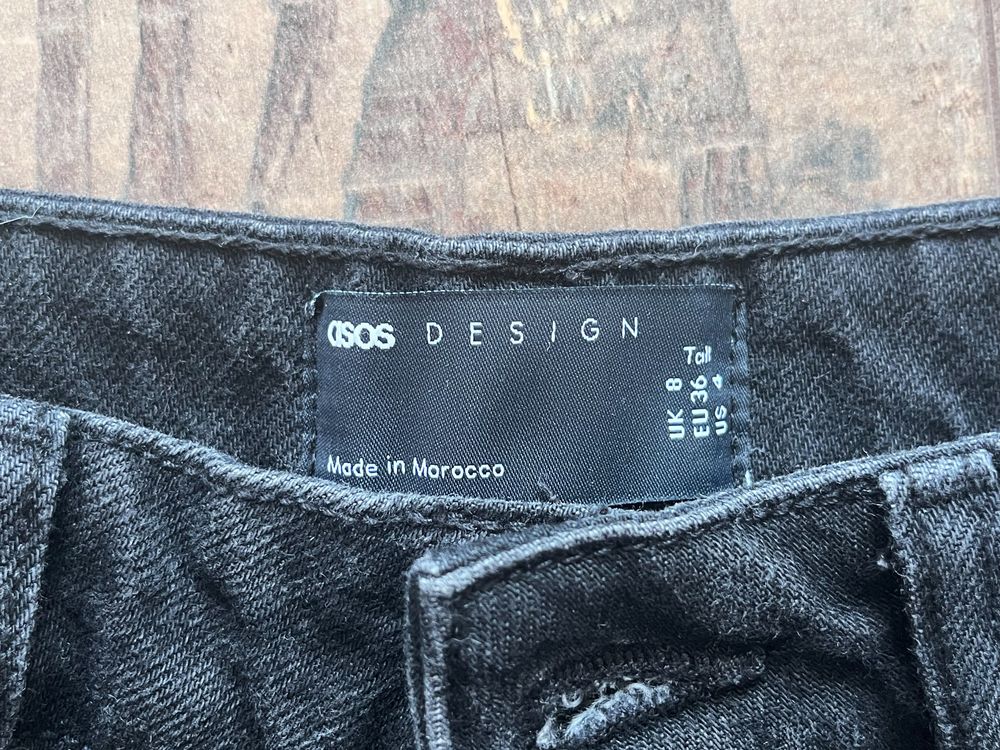 Pantaloni scurti Asos, noi, nepurtati, negri, marimea 36 / S