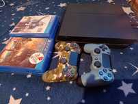 PS 4 (cu 2 manete și 10 jocuri)