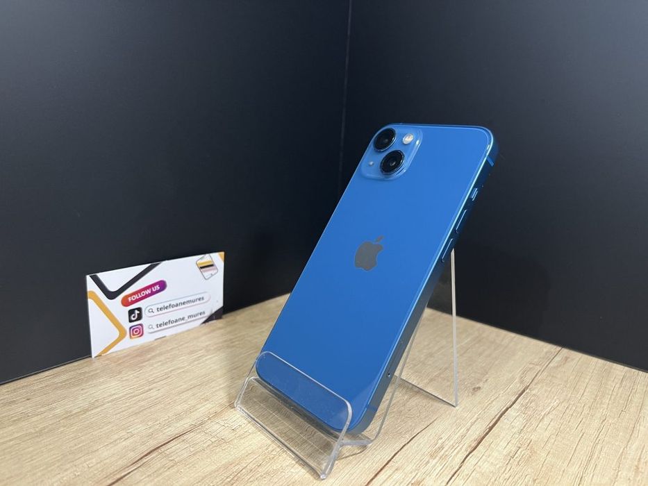 iPhone 13 128Gb Blue Second-Hand Foarte Bun 3 ani garanție, Telefoane