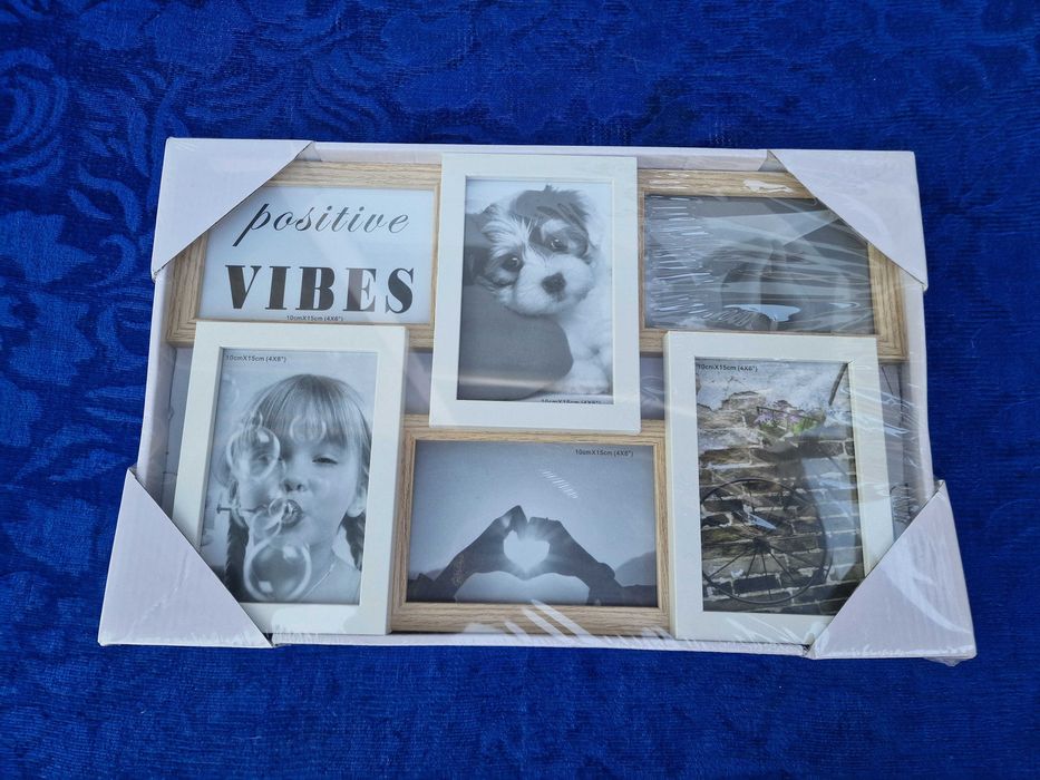 Rama foto multipla, 6 poze diferite dimensiuni, 45 x 30 cm