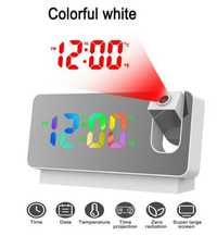 LED дигитален часовник с прожекция и аларма