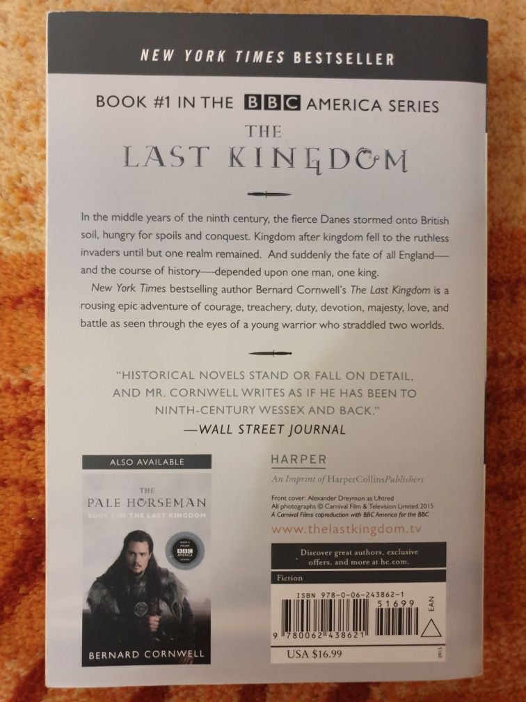 Carte " The Last Kingdom"