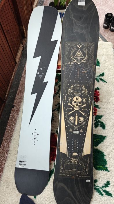 Snowboard Burton Custom, Nitro Magnum, Santa Cruz Дъска за сноуборд