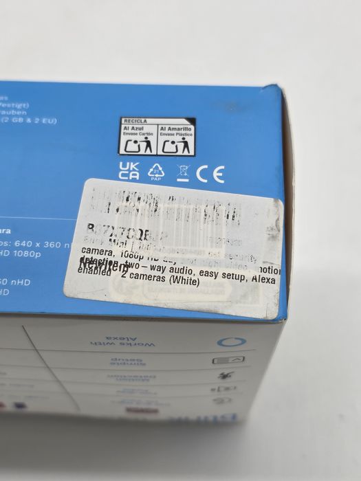 Set 2 camere de supraveghere, WiFi, mini HD 1080P, senzor de miscare,