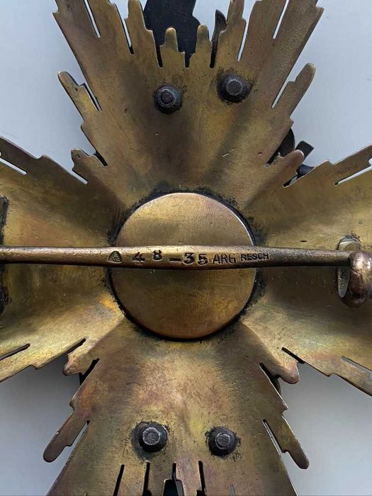 Ordinul Carol I , Placa Mare Cruce, Raritate