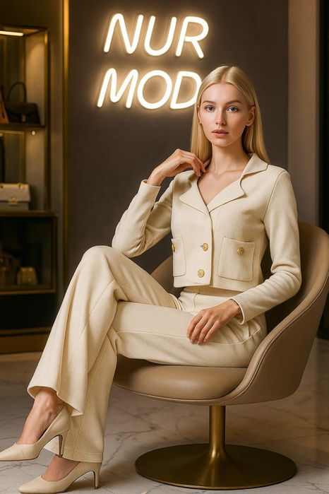 Вязаный костюм "турецкая двойка"!