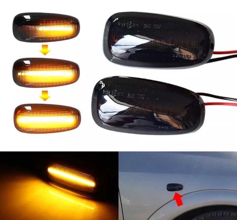 Бягащи мигачи динамични тип Dynamic LED за Opel Опел Астра Зафира