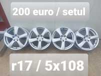 Jante aluminiu r17 / Ford / Volvo / 5x108 / ET 40