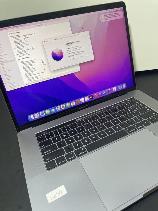 MacBook Pro (2016) 15Inch 500GB Hdd / 16GB RAM (241C) #47222
