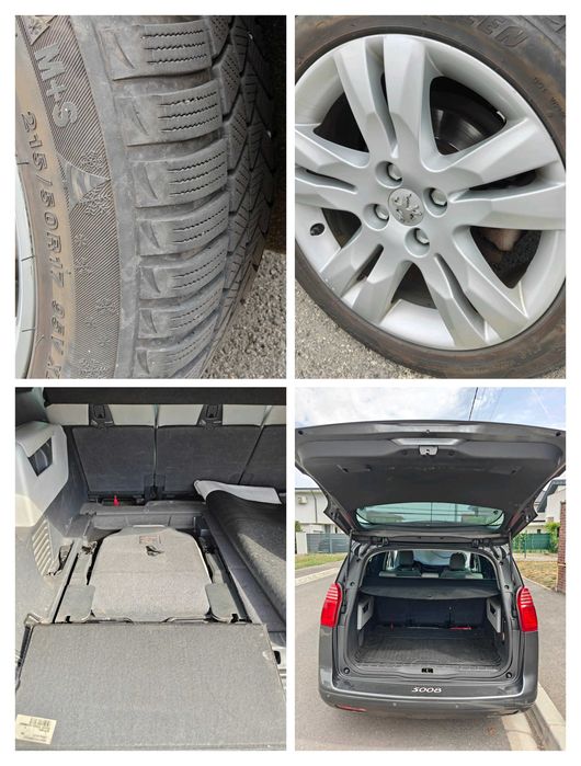 Peugeot 5008 automată, 7 locuri, 165 CP, diesel, panoramic