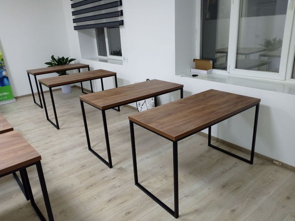 Лофт 120 на 60 Loft стол 350 сум