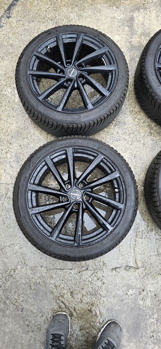 Jante Aliaj R17 Pentru Mini Cooper Anvelope Iarna 205/45/17