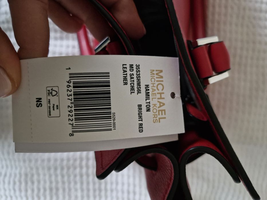 Geanta rosie Michael Kors, model Hamilton, piele