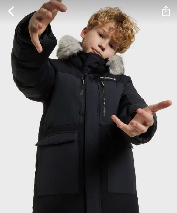 Зимний пуховик columbia