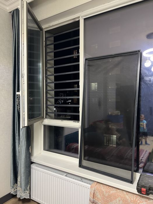 Москитные сетки любой сложности Защитная решетка  в Астане за 1 день