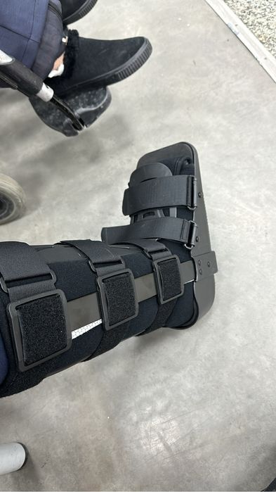 Ортез на Голеностопный сустав черный размер 41,42,43,44.